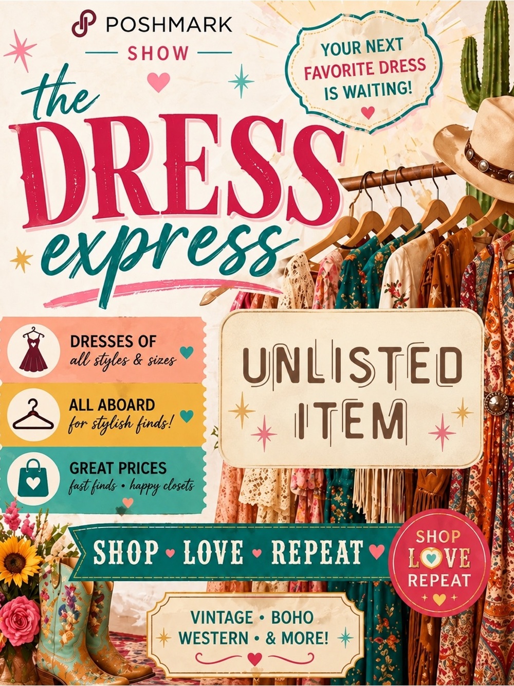 The Dress Express Train Show Unlisted Item🌾